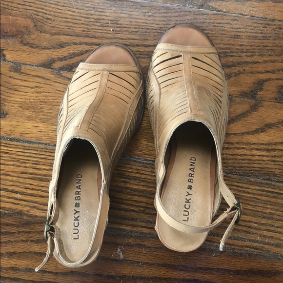 Lucky Brand Leather heels - Picture 3 of 3